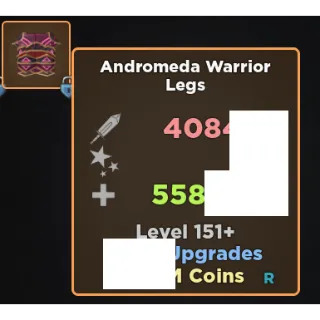 Andromeda Warrior Legs