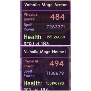 Valhalla Mage Set