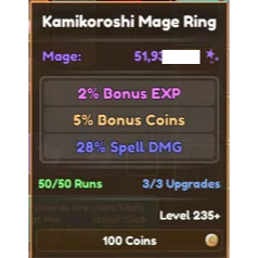 Kamikoroshi Mage Ring - FL