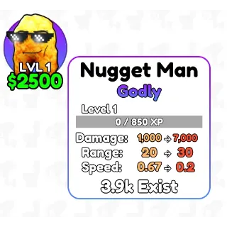 2x Nugget Man Requested