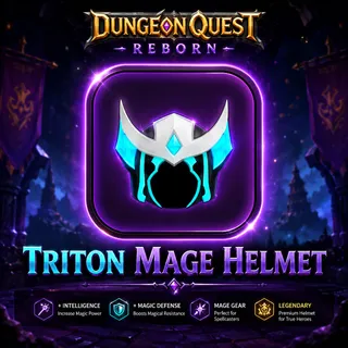 Triton Mage Helmet (DQR)