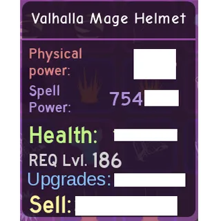 Valhalla Mage Helmet 