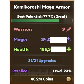 Kamikoroshi Mage Armor