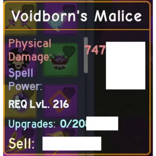 Voidborn's Malice