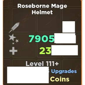 Roseborne Mage Helmet godpot