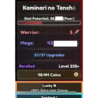 Fabled Legacy - Kaminari no Tencho