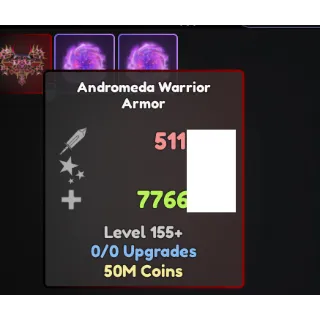 Andromeda Warrior Armor