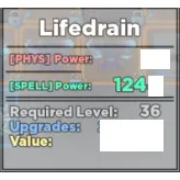 Lifedrain