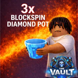 3x Blockspin Diamond Pot