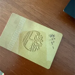 Timberland gift card