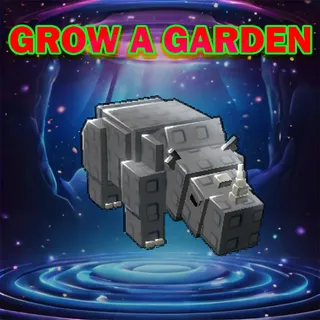 GROW A GARDEN RHINO