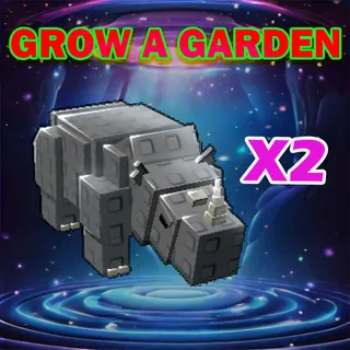 GROW A GARDEN RHINO