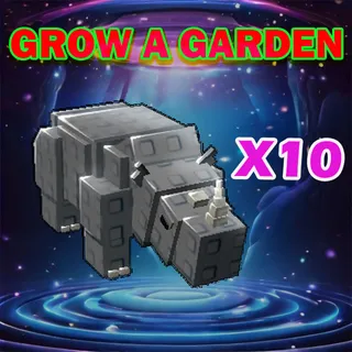 GROW A GARDEN RHINO