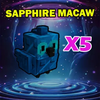 SAPPHIRE MACAW
