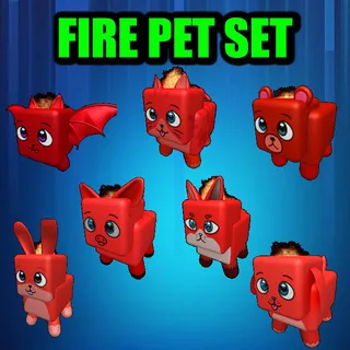 FIRE PET SET