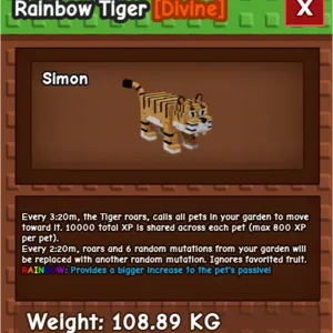 Colossal Tiger 108.89kg