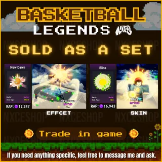 👑SET !!! New Dawn , Bliss | Basketball legends | Trade in game 🔥✅