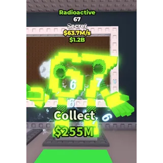 RADIOACTIVE 67 😳 SECRET PET $63M/S