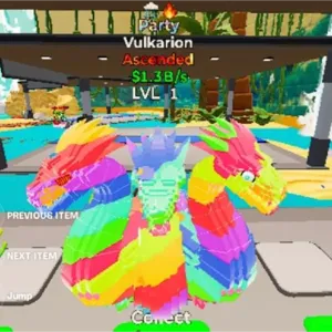 Vulkarion party lvl 300