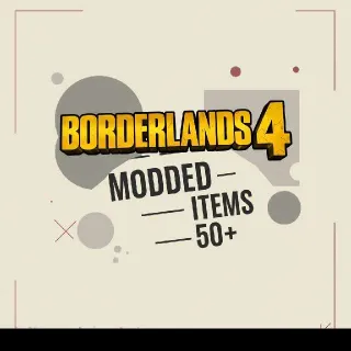 50+ Unique Modded Items. (At Least 2 For Each Slot)