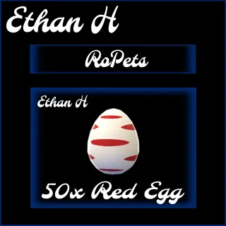 50x Red Eggs