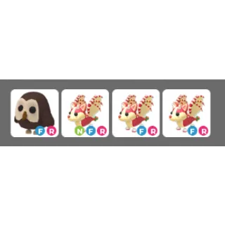 Bundle 4 pets adopt me 