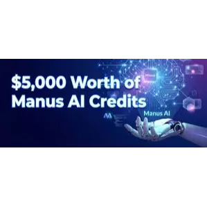Manus AI 5,000 Credit Account GLOBAL Fast Delivery