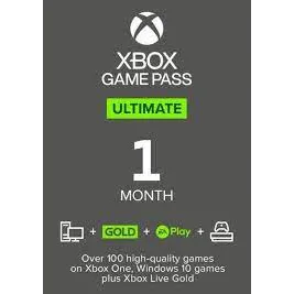 🌟 XBOX GAME PASS ULTIMATE + LIVE GOLD (1 MONTH / 30 DAY TRIAL CODE) 🌟INSTANT
