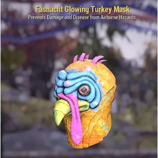 Glowing Turkey Mask