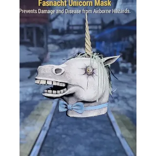 Fasnacht unicorn mask