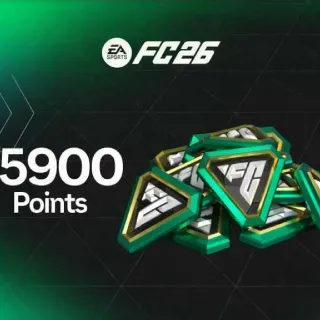 Fc26.  5900 Points-fast Delivery--Only Pc