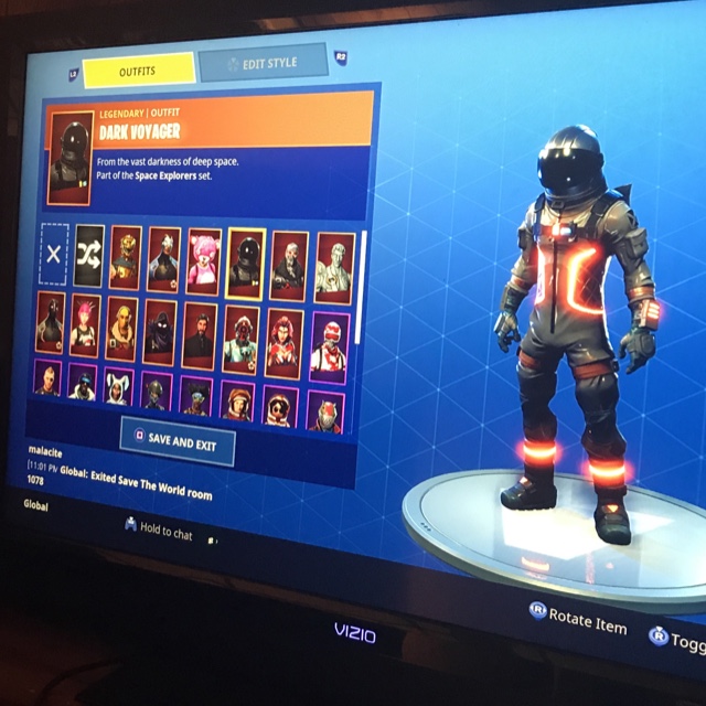 stacked fortnite account 85 with 2500 vbucks included - fortnite 2 accounts ps4