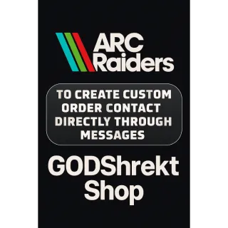 CUSTOM BLUEPRINT PACKAGE-ARC RAIDERS