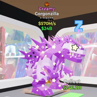 Dreamy Gorgonzilla 570M/s 1 trait - Fortnite Steal the Brainrot
