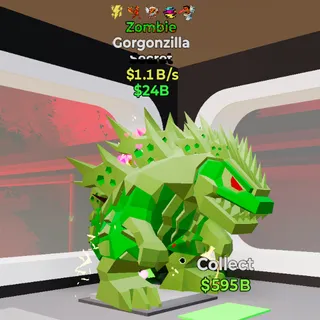 Zombie Gorgonzilla 1.1B/s 5 trait - Fortnite Steal the Brainrot
