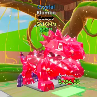 Crystal Klombo 416M/s - Fortnite Steal the Brainrot