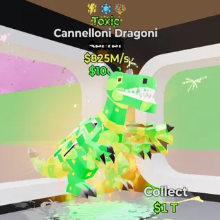 Toxic Cannelloni Dragoni 825M/s 3 trait - Fortnite Steal the Brainrot