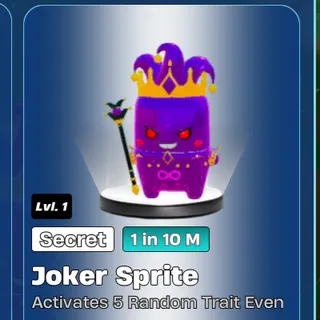 Joker Sprite 1x - Fortnite Steal the Brainrot