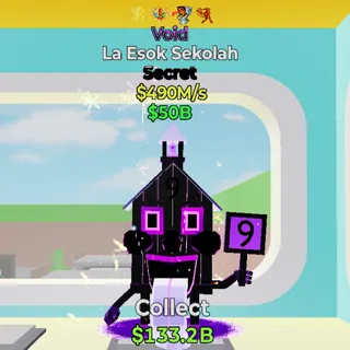 Fortnite Steal the Brainrot Void La Esok Sekolah 490M/s 4 trait