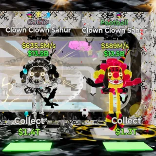 Clown Clown Sahur 2x Bundle - Fortnite Steal the Brainrot