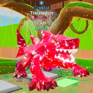 Crystal Tralaledon 1.4B/s 1 trait - Fortnite Steal the Brainrot