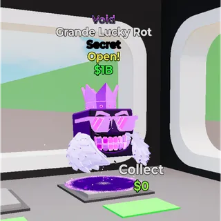 Fortnite Steal the Brainrot Void Grande Lucky Rot 1x