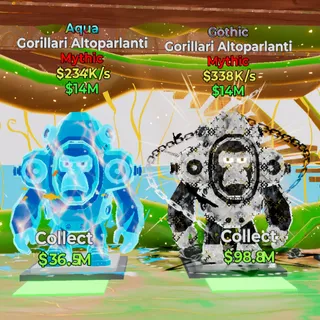 Gorillari Altoparlanti 2x Bundle - Fortnite Steal the Brainrot