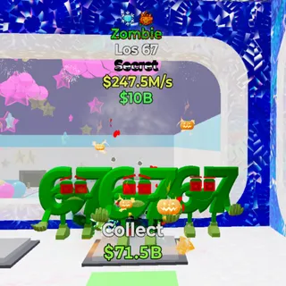 Fortnite Steal the Brainrot Zombie Los 67 247.5M/s 2 trait