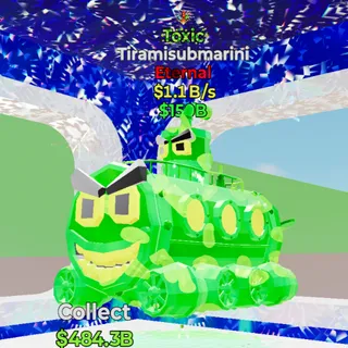 Toxic Tiramisubmarini 1.1B/s - Fortnite Steal the Brainrot