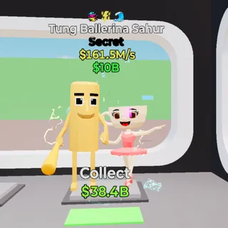 Fortnite Steal the Brainrot Tung Ballerina Sahur 161.5M/s 3 trait