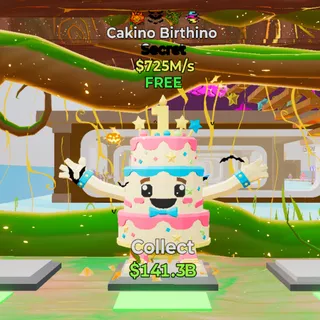 Cakino Birthino 725M/s 4 trait - Fortnite Steal the Brainrot