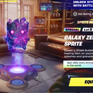 Galaxy Zero Point Sprite MAX LEVEL 5
