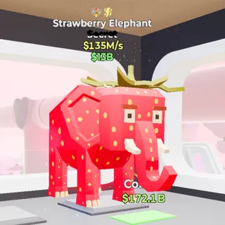 Fortnite Steal the Brainrot Strawberry Elephant 135M/s