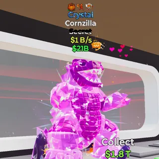 Crystal Cornzilla 1B/s 3 trait - Fortnite Steal the Brainrot